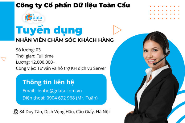 Nhân Viên Chăm Sóc Khách Hàng