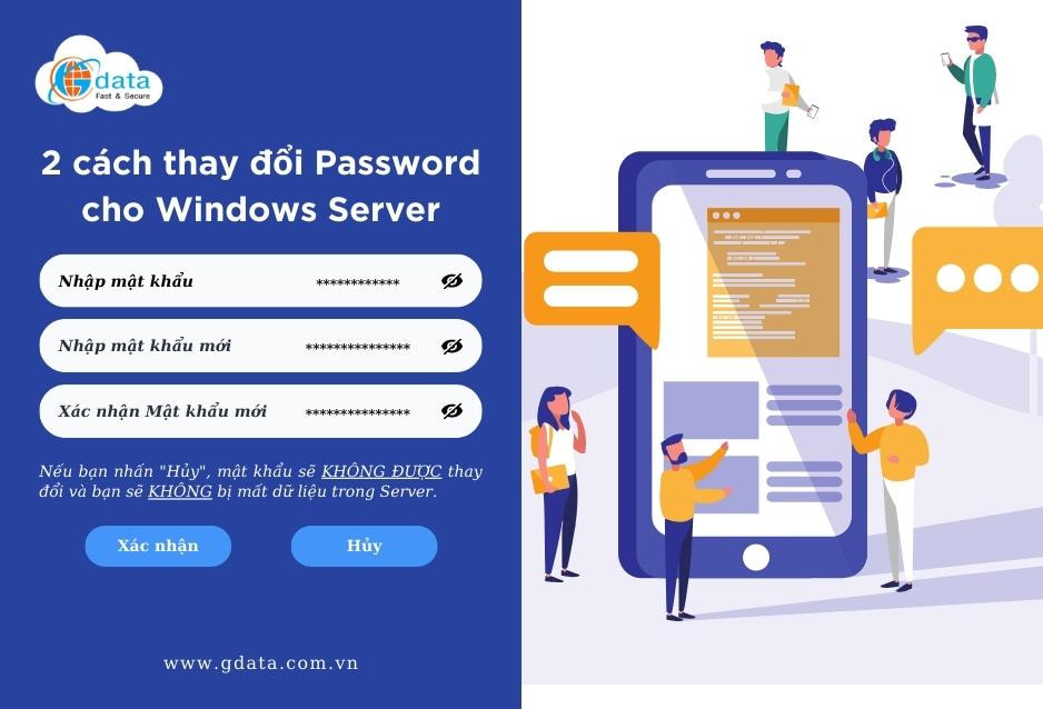 [Hướng dẫn] 2 Cách đổi mật khẩu cho Windows Server