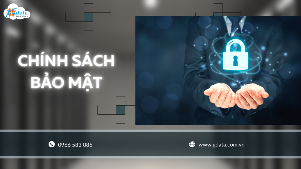 Chính sách bảo mật tại Gdata